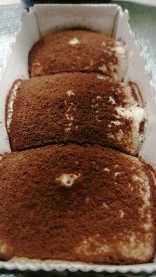 Пирожное Тирамису Dolceria Alba 420г (70г х 6 упак) в инд. упак., Италия (тирамису в индивидуальной упаковке) Пирожное Тирамису Dolceria Alba 420г (70г х 6 упак) в инд. упак., Италия (фото, тирамису в индивидуальной упаковке)